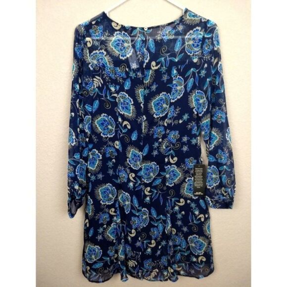 The Limited Floral Long sleeve Dress size 4P NWT - Picture 3 of 11